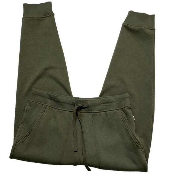 UGG Jogger Fleece Sweat Pants Women's Size Small Drawstring Pockets Green NWT - Picture 6 of 12